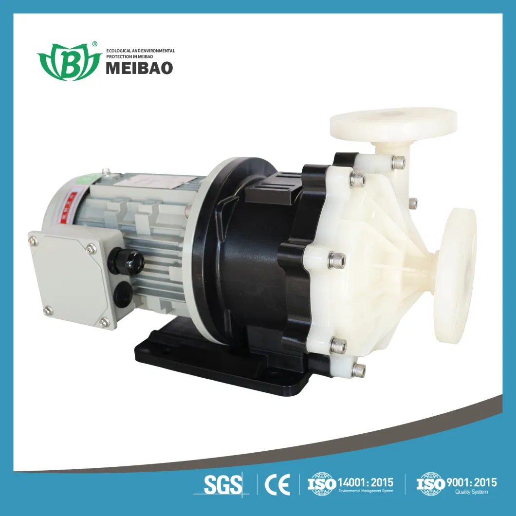 Electrical Magnetic Drive Centrifugal Pump for Chemical Acid&Alkali Wastewater or Sewage Transfer Circulating