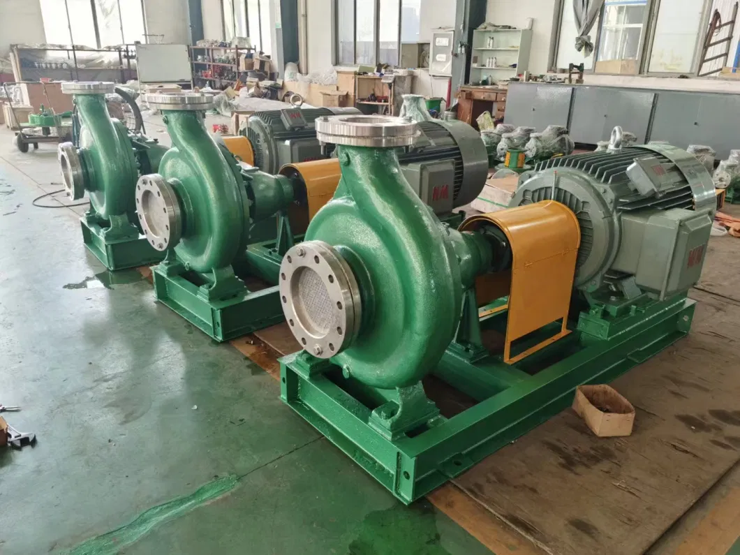 Specialize Chemical Industrial Pump for Waste Water and Waster Gas Wear-Resistant and Corrosion-Resistant