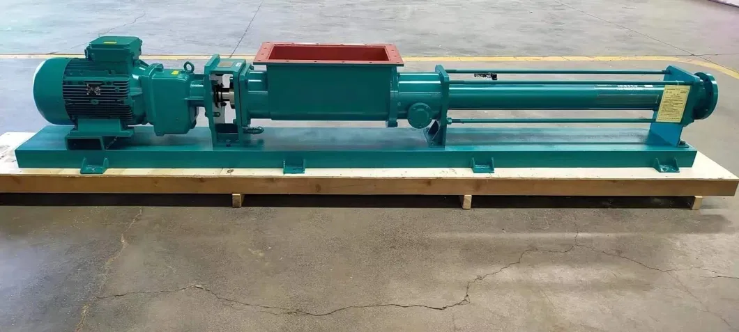 Sewage Sludge High Viscosity Single Screw Pump for Wastewater