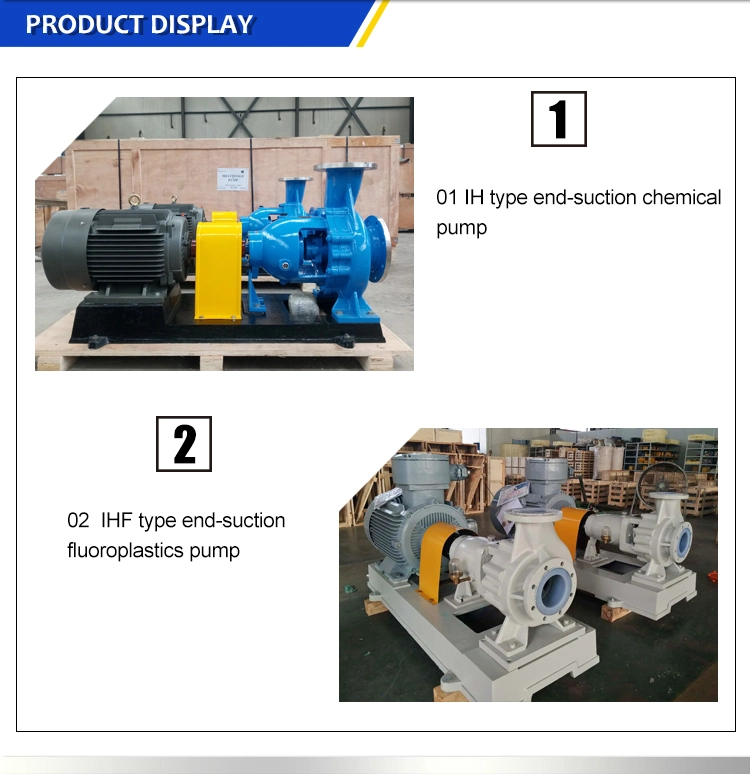 Electric Motor Driven Centrifugal Sulfuric Acid Chemical Pump for Industry, Acid-Resistant Pump