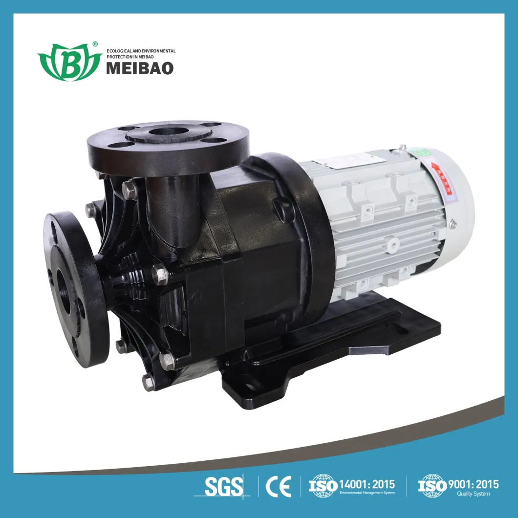 Electrical Magnetic Drive Centrifugal Pump for Chemical Acid&Alkali Wastewater or Sewage Transfer Circulating