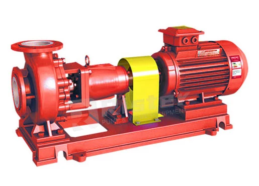 Horizontal FRPP/PVDF/PTFE/FEP Lined Fluorine Chemical Drive Pump for Acid and Alkali Resistant Chemical Industry