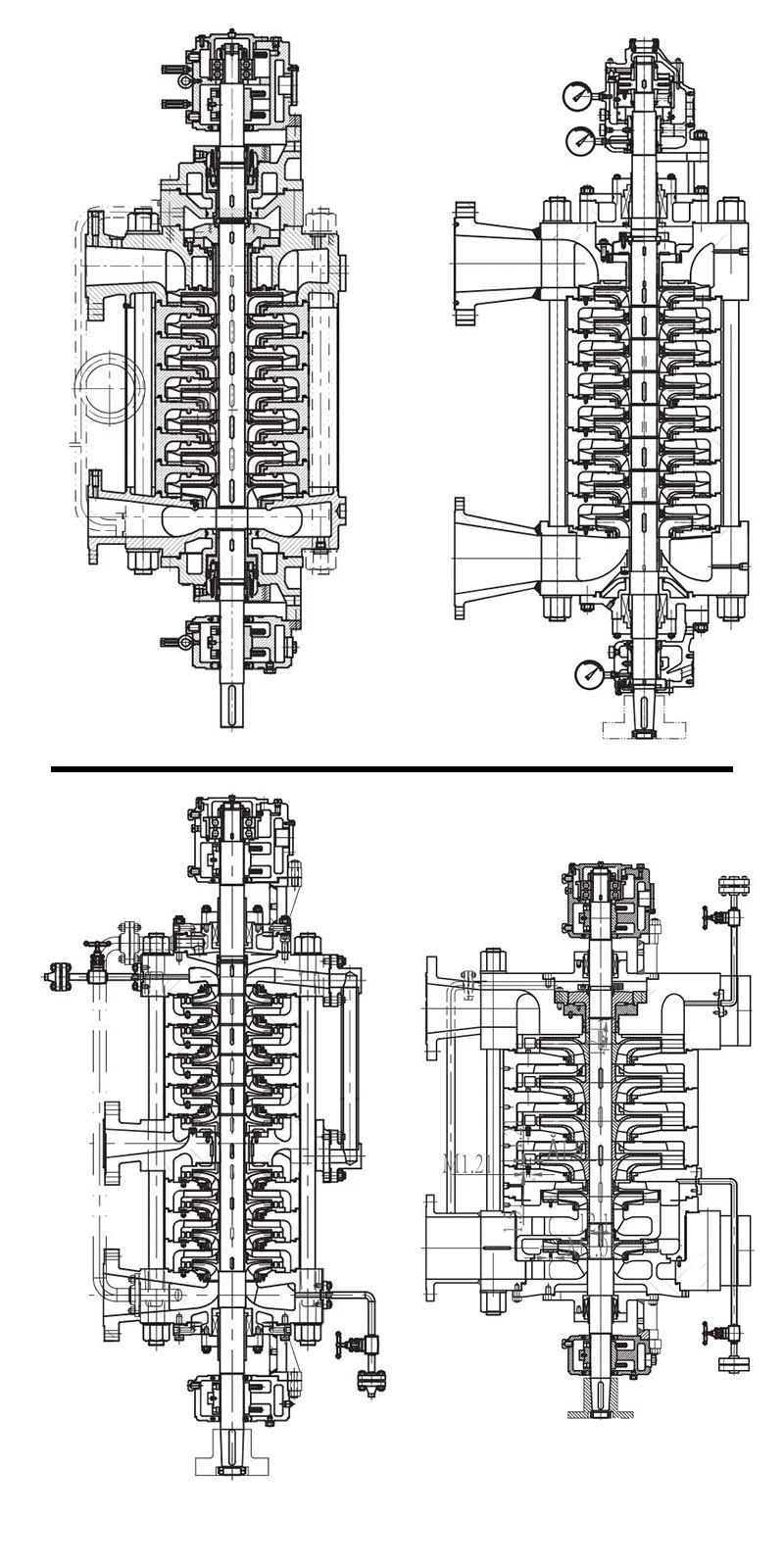 Bb4 Horizonal Coal Fired Thermal Fluid Heater Feed Water Pump