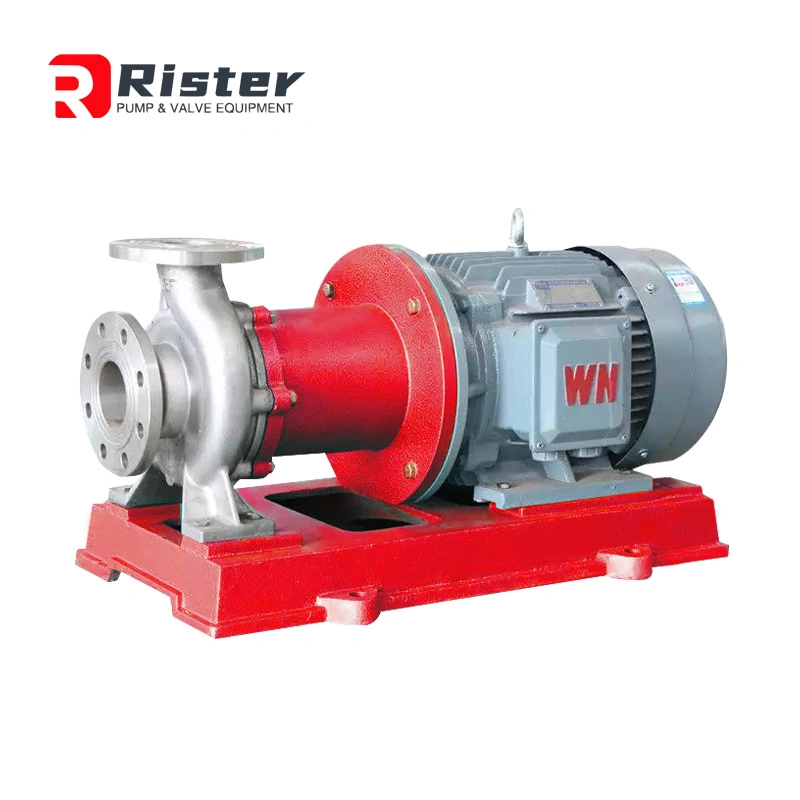 Ammonia Nitrogen Wastewater Chemical Transfer SS316 Magnetic Coupled Pumps