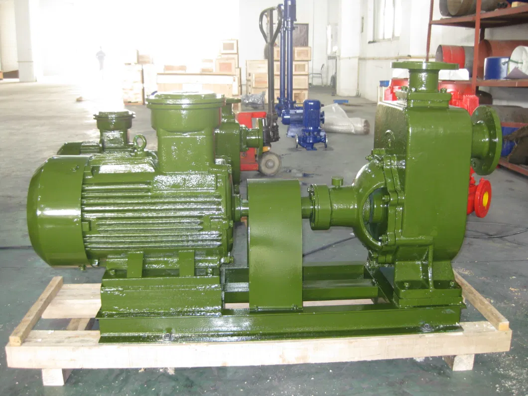 Electric Explosion-Proof Motor Cast Iron Fuel Transfer Oil Cyz-a Self-Priming Pump