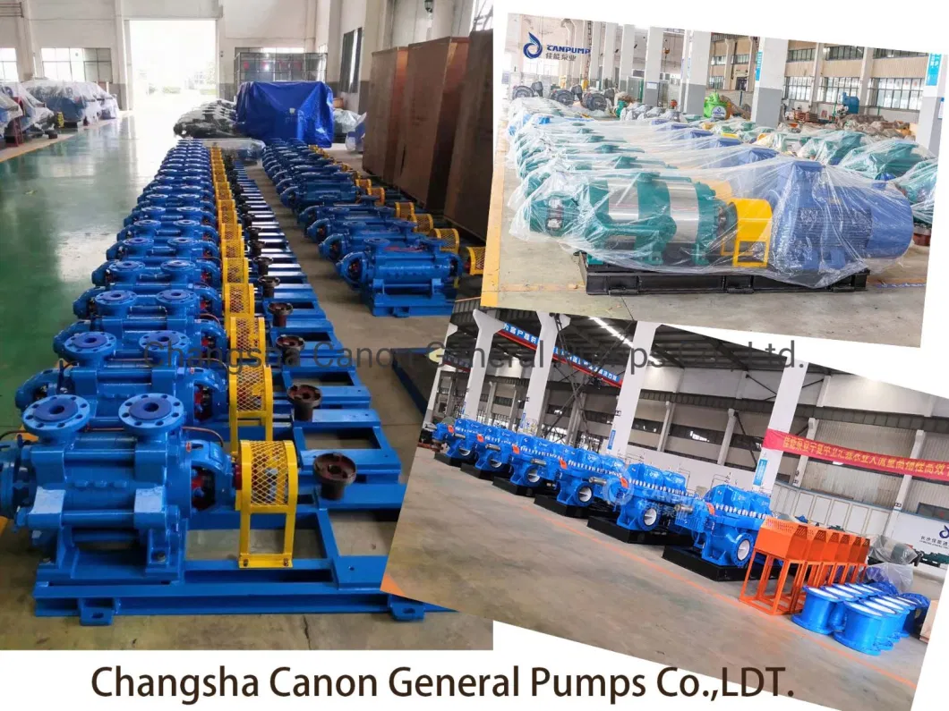 The World&prime; S Largest Flow and High Efficiency Industrial Pump Double Suction Pump Long Life Wear Resisting Multi-Stage Multistage Centrifugal Water Pump