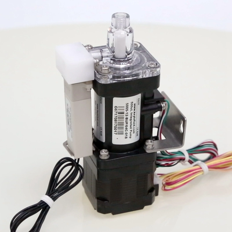 100UL Syringe Pump with Valve Module for Medical/Laboratory Application