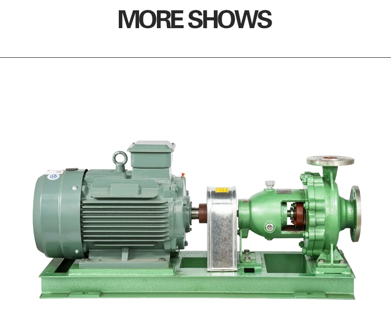 Isw Series Strong Sulfuric Acid Pump, Acid Resistant Stainless Steel Chemical Centrifugal Pump for Chemical Industry