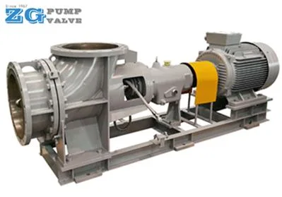 High Temperature Corrosion Resistant Centrifugfal Chemical Desulfurization Mixed Flow Pump by Duplex Stainless Steel,Titanium,Hastelloy,Monel,Silicon Carbide