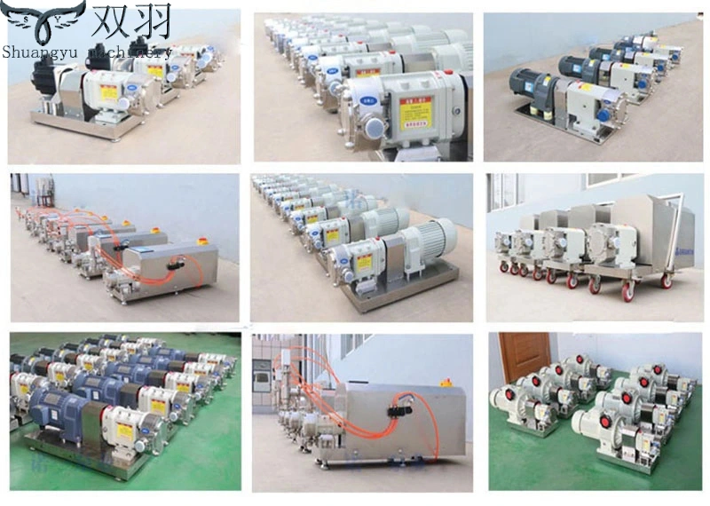 Industry Leading Butter Transfer Lobe Pump/ Rotary Pump/ Rotor Pump with Best Price