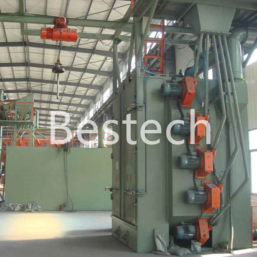 Hook Shot Blasting Machine for Pump Valves/Fire Fighting