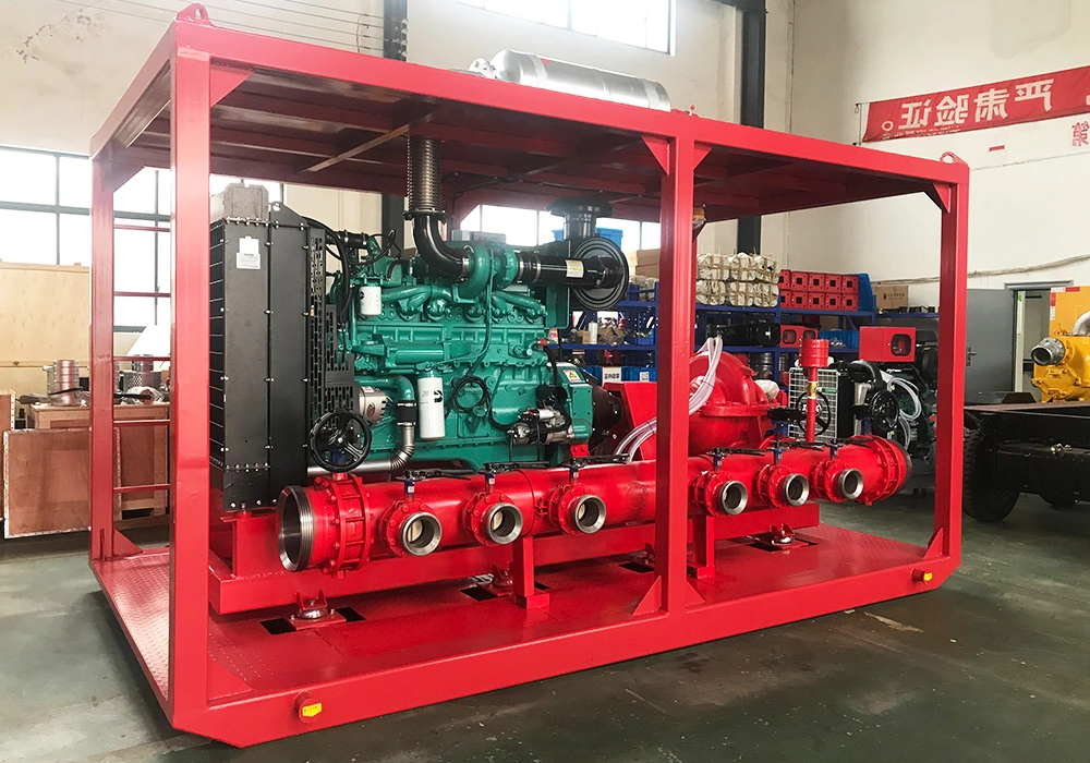 Diesel Engine Slurry Self Suction Centrifugal Wastewater Pump