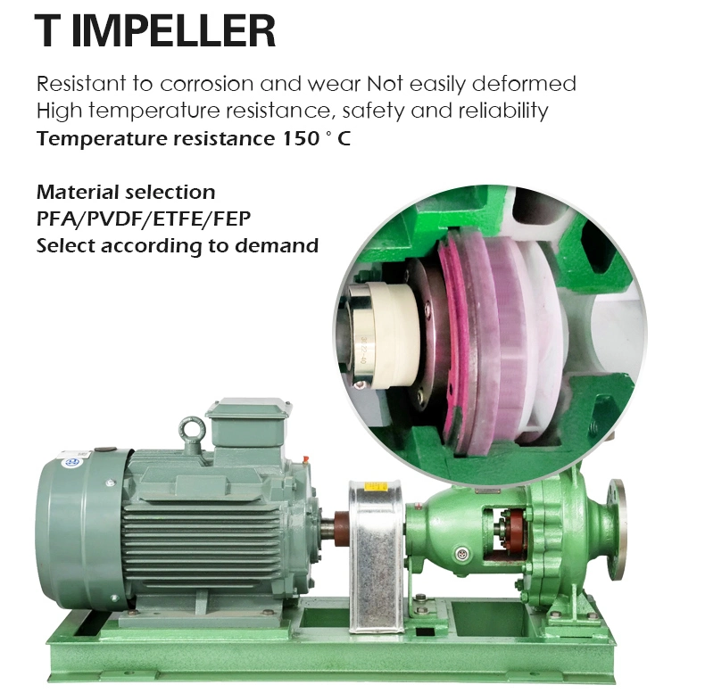 Stainless Steel Corrosion-Resistant Centrifugal Chemical Pump