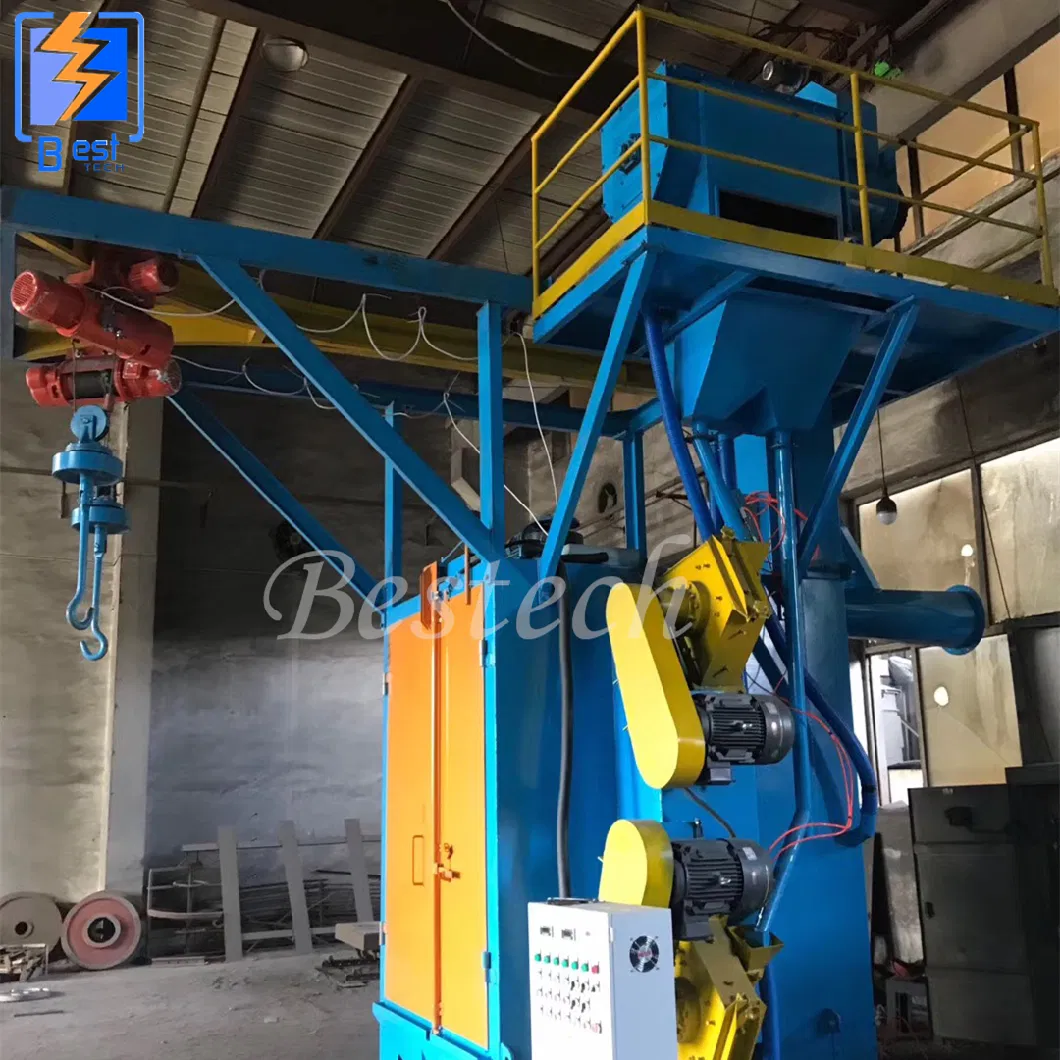 Hook Shot Blasting Machine for Pump Valves/Fire Fighting