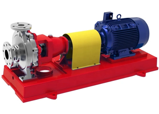 Leakage Free Horizontal Anti-Corrosion Liquid Centrifugal Pump, Stainless Steel Acid and Alkali Resistant Magnetic Drive Explosion-Proof Chemical Pump