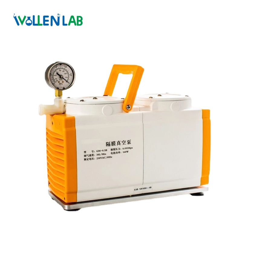 Electric Suction Air Oilless Diaphragm Vacuum Pump for Vacuum Filtration and Distillation