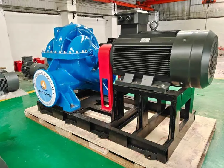 Industrial Electric High Pressure Horizontal Single Stage Double Suction Centrifugal Water Pump