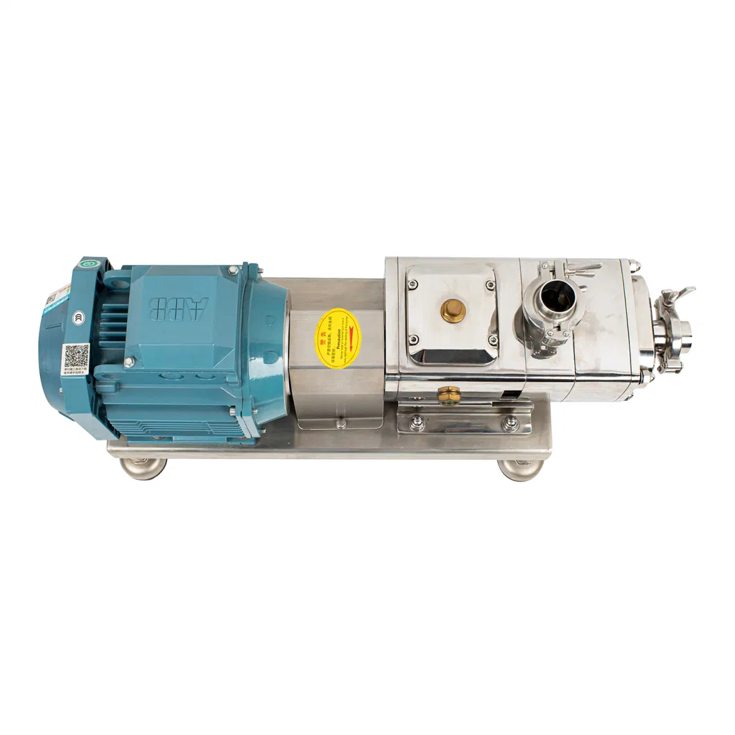 2.2kw Stainless Steel Twin Screw Pump/ Parallel Pump/ Viscous Liquid Pump for Food Beverage Dairy Chemical