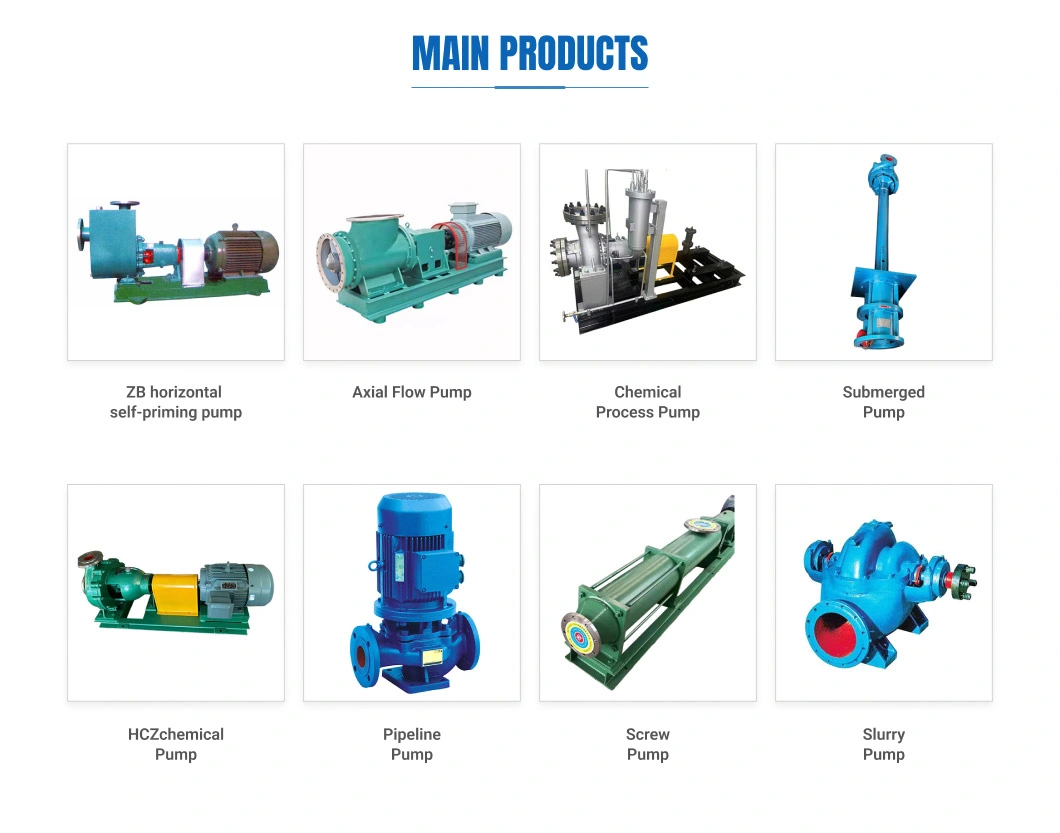 Axial Flow Pump High Flow High Quality Industrial Chemical Horizontal Centrifugal Pumps Circulating Oil Magnetic Pump Self Priming Pump