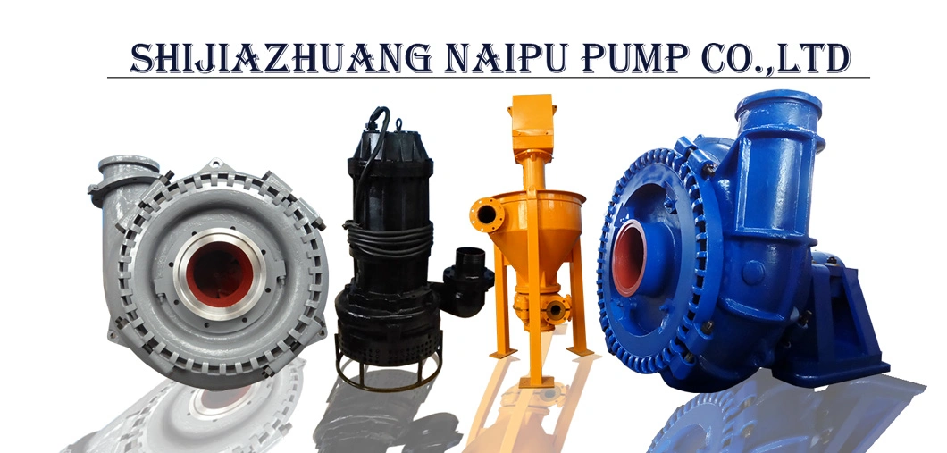 Erosion Resistan Rubber Lined Centrifugal Sand Pump for Sand Washing