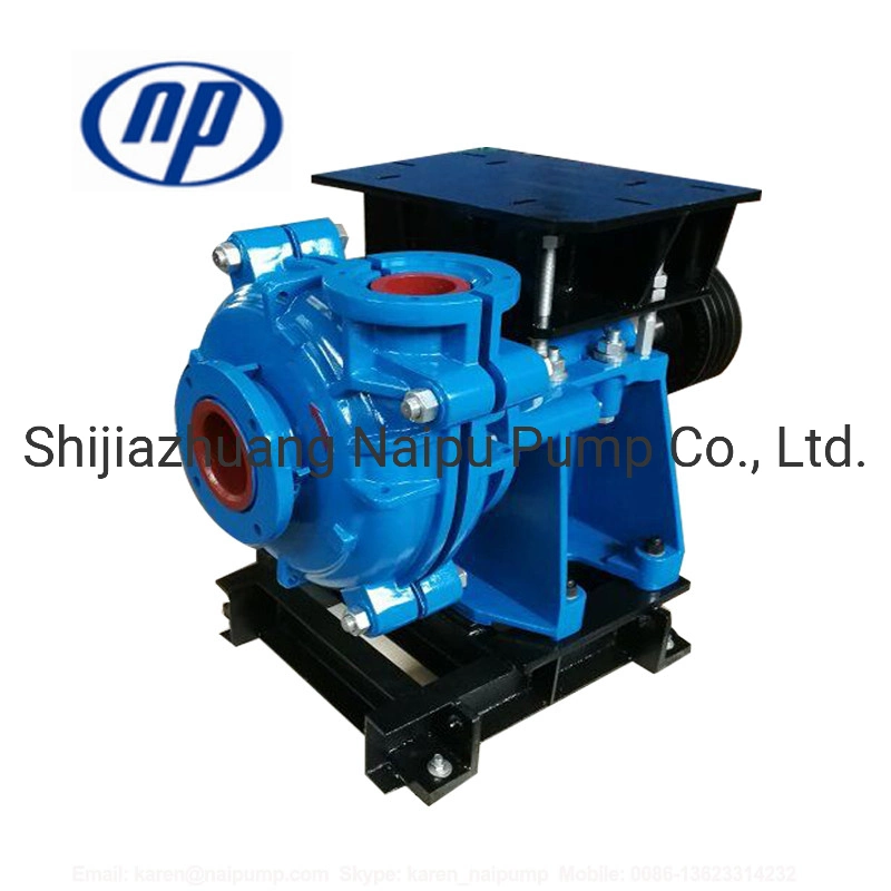 6/4 Nah Horizontal Discharge Direction Erosion and Alkali Resistant Mining Lime Pump