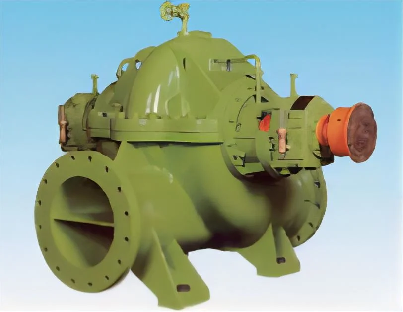 Horizontal Single-Stage Double-Suction Corrosion-Resist Energy-Efficient Chemical Oil Centrifugal Sewage Slurry Clean Water Pump for Chloride Evaporation Forced