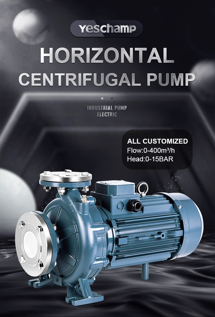 Horizontal Monoblock Industrial Centrifugal Pump for Use in Water Supply