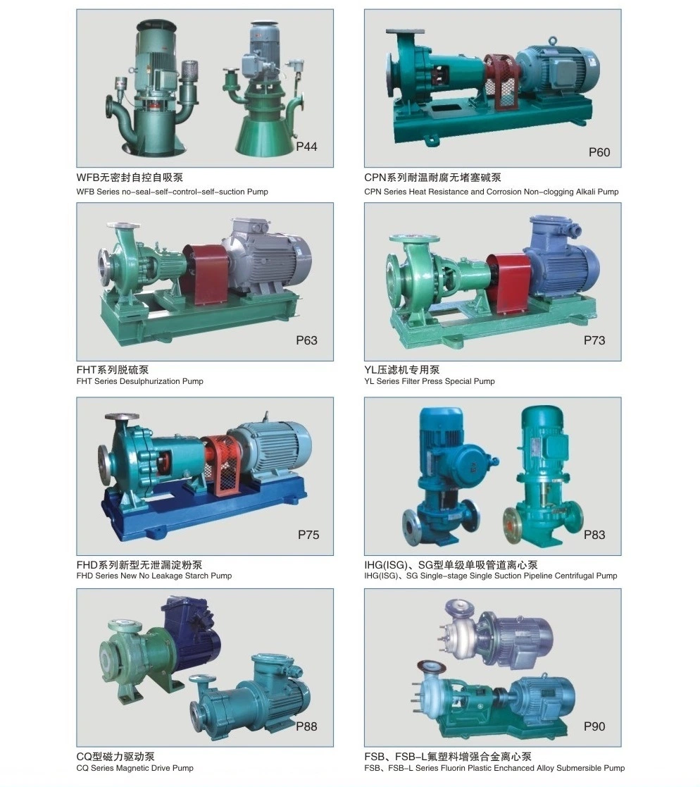 Hot Horizontal Stainless Steel Chemical Centrifugal Pump for Solvent Transfer Price