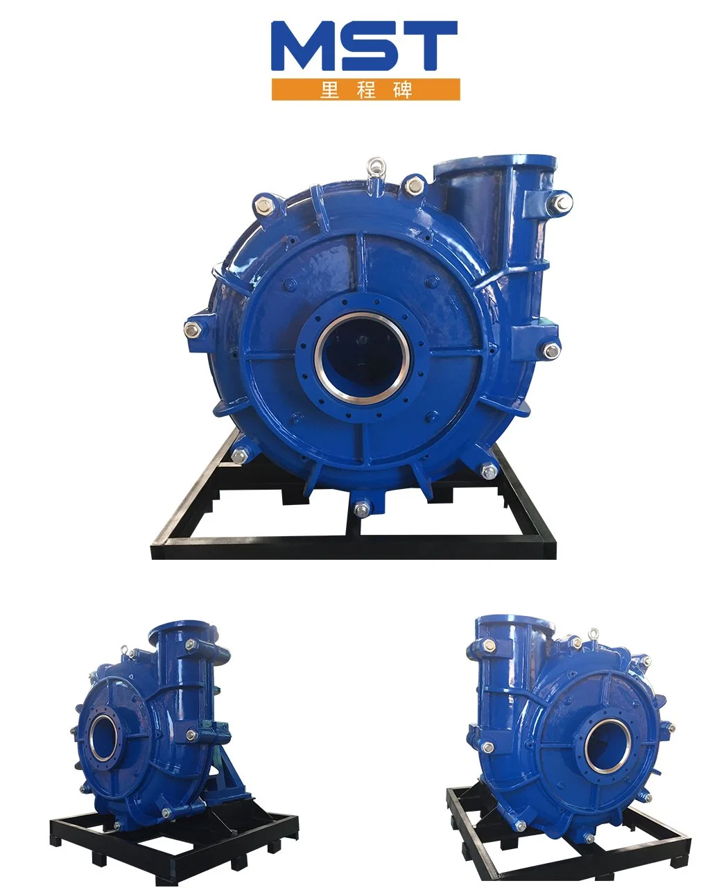 Wear-Resistant Corrosion Resistant Non-Leakage High Chromium Alloy Horizontal Slurry Pump