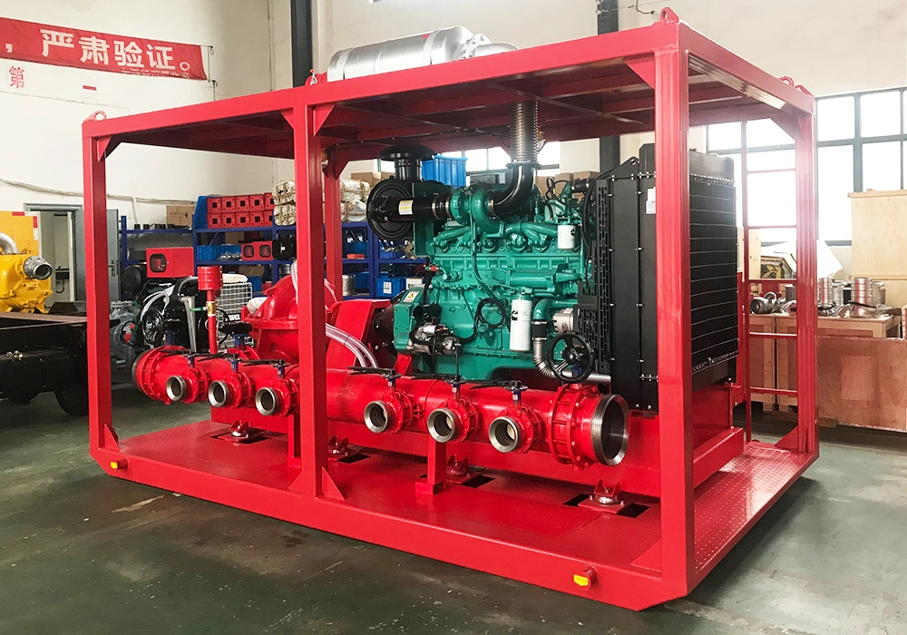 Diesel Engine Slurry Self Suction Centrifugal Wastewater Pump