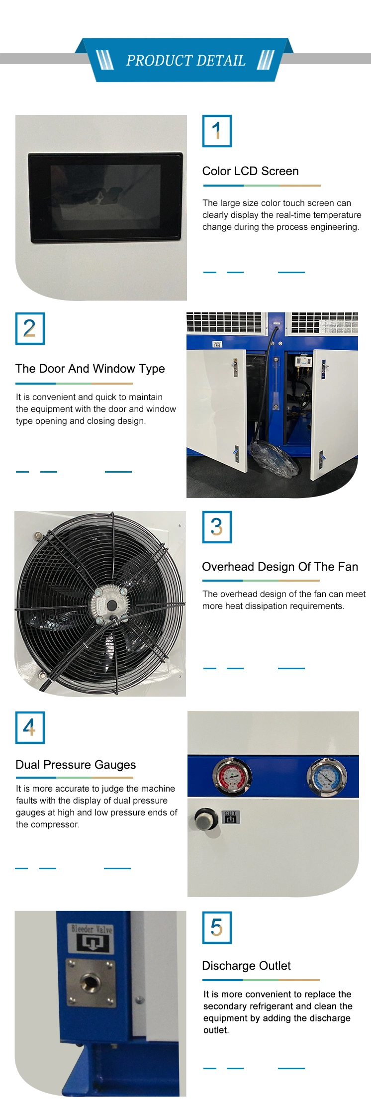 Dlsb Lab Glycol Air Cooled Circulating Cryogenic Chiller Industrial Circulation Pump for Cooling Machine Price