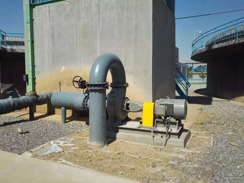 2p22kw Dry Pit Non-Clog Pump on Land Pump Wastewater Treatment Plant Sewage and Sludge Pumping Equipment