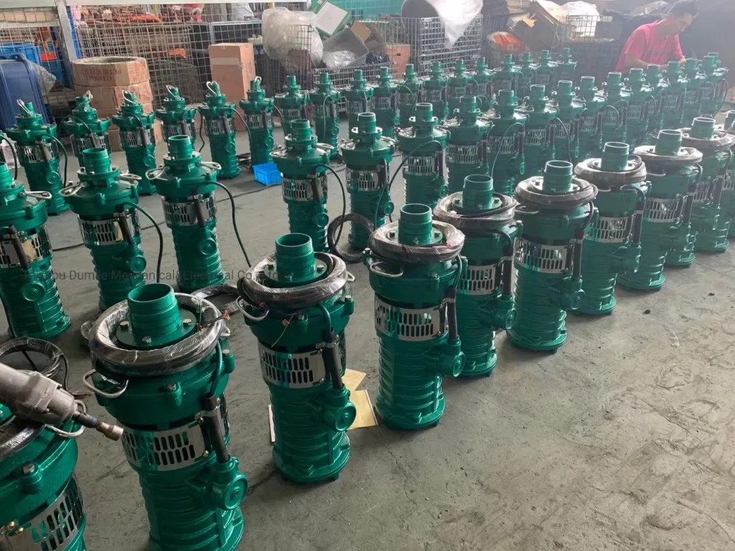 Oil Filled Clean Water Electric Submersible Pump Centrifugal Oil Dipped Water Pump for Factory Domestic Wastewater