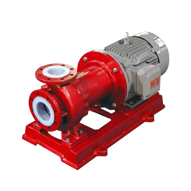Sodium Hydroxide Solution Transport Magnetic Driven PVDF Lined Centrifugal Pump