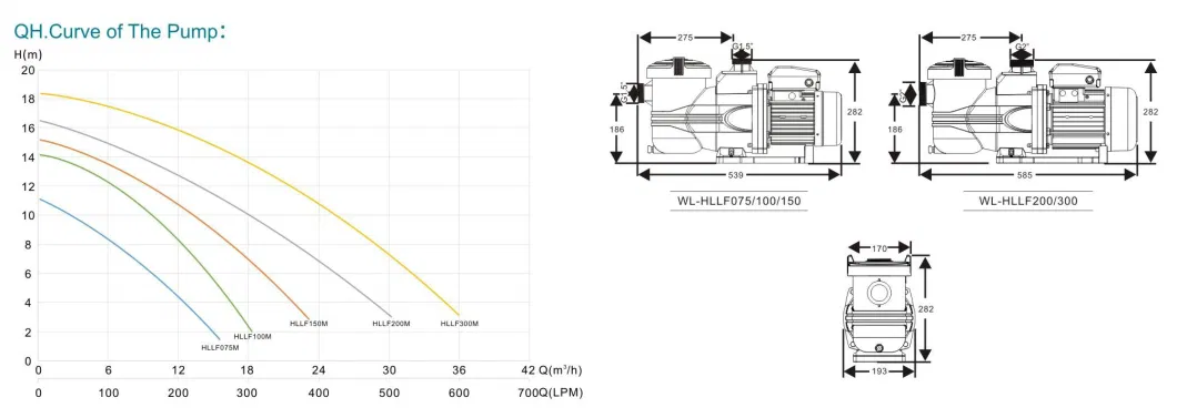 Factory Direct Sale Excellent Performance Swimming Pool Filter Pump