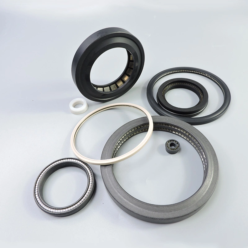 Sipaituo Auto Pump Hydraulic Seal Peek PTFE Spring Energized Seals