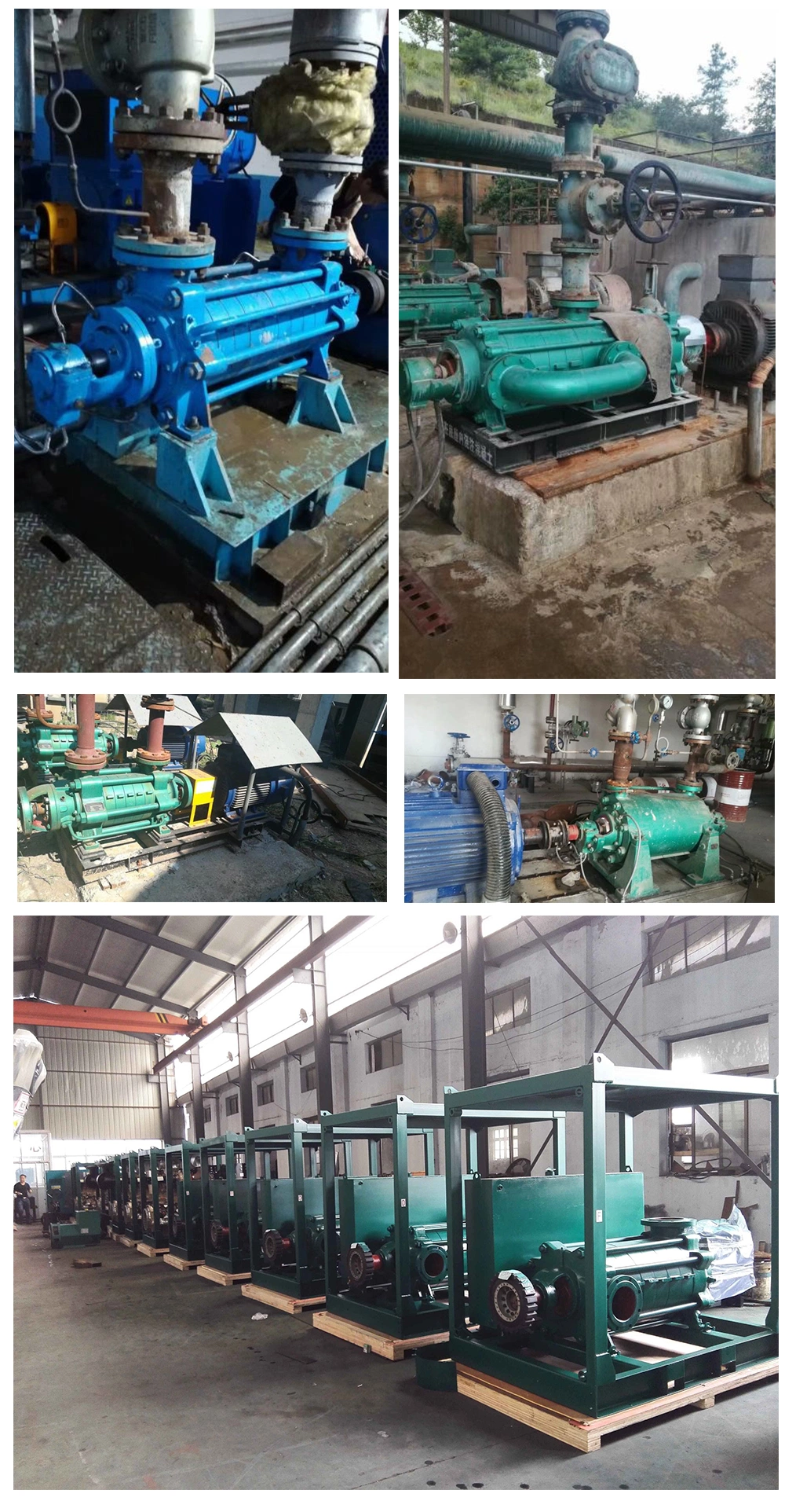 Industrial Use 50Hz High Pressure Electric Motor Centrifugal Multistage Water Pump