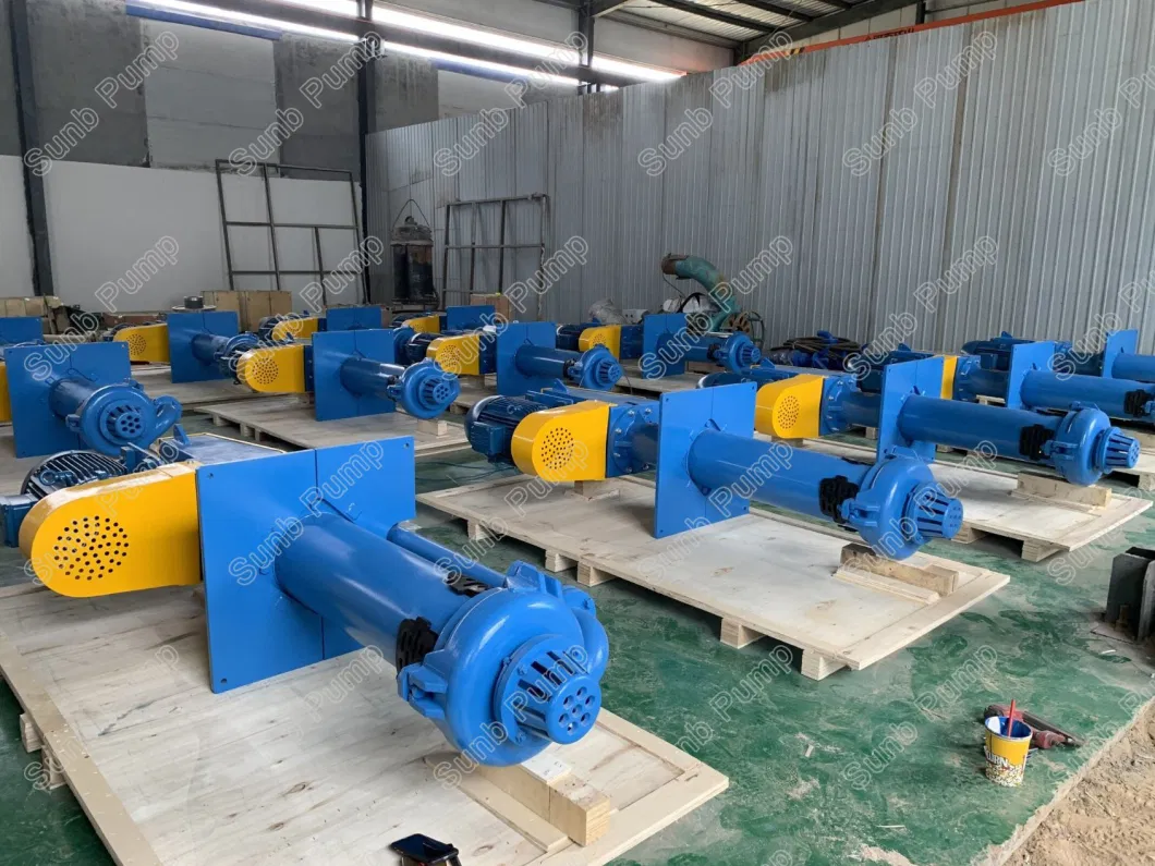 High Efficiency Vertical Corrosion Resistant Sump Slurry Pump