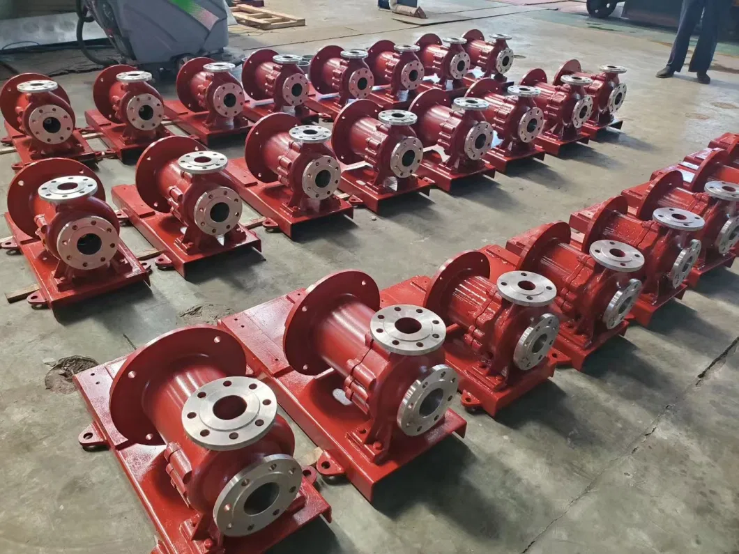 Fzb Horizontal Lined Centrifugal Chemical Process Pumps for Sulphuric Acid Transfer Pumps