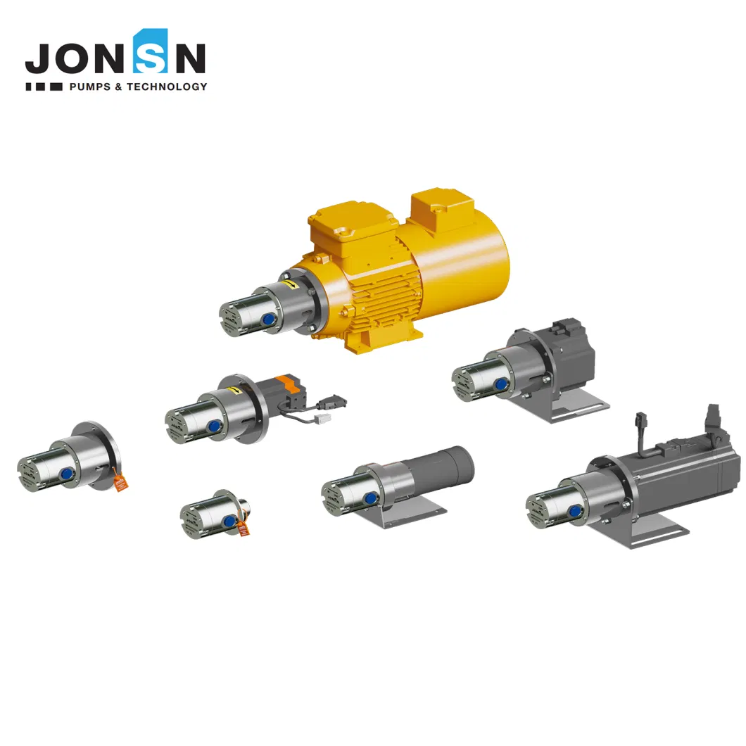 No Pulse No Leakage High Precision Small Water Pump Solvent / Chemical Micro Gear Pump Manufacturer