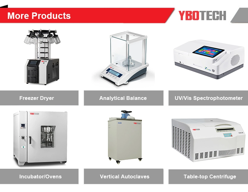 Ybd Series 9/12kg Per 24h Freeze Dryer Lab Lyophilizer