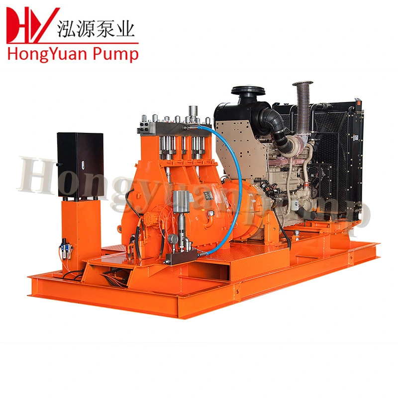 High Pressure Quintuple Piston Water Pump for Industrial Pipe Cleaning