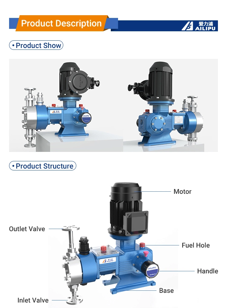 Great Quality Jym25 Hydraulic Metering Diaphragm Pumps Dosing Pump