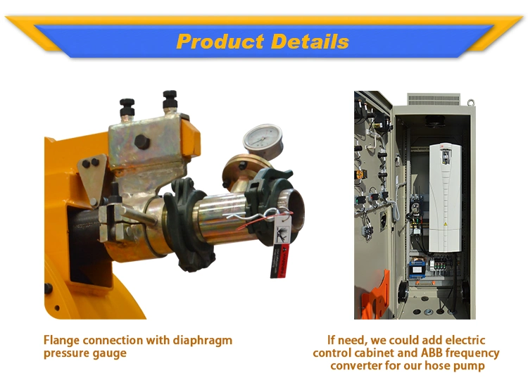 Peristaltic Hose Pump for Pumping Sulfuric Acid