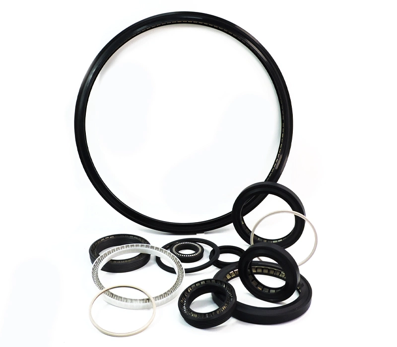 Sipaituo Auto Pump Hydraulic Seal Peek PTFE Spring Energized Seals