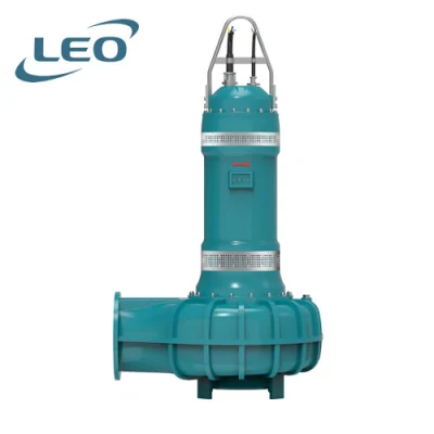 Leo nicht-Verstopfung industrielle elektrische Vertikal-tauchbare Abwasserpumpe für Abwasserableitung