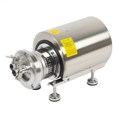 2,2kW Edelstahl Edelstahl hygienisch CIP Typ selbstsaugende Rücklaufpumpe, selbstansaugende Pumpe