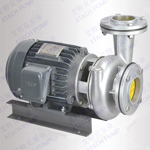 Tsm0125 Stainless Steel 316 /304 Coaxial Close-Coupled Centrifugal Water Pump 1 HP 50/60Hz Surface Industrial Corrosion Resistance Nodular Cast Iron Ht250 Steel