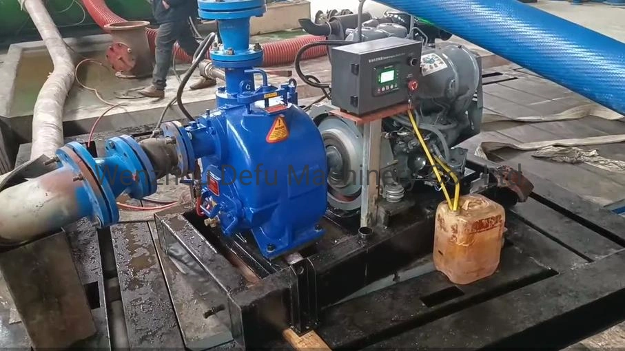 20 HP 4inch Diesel Self Priming Sewage Pump