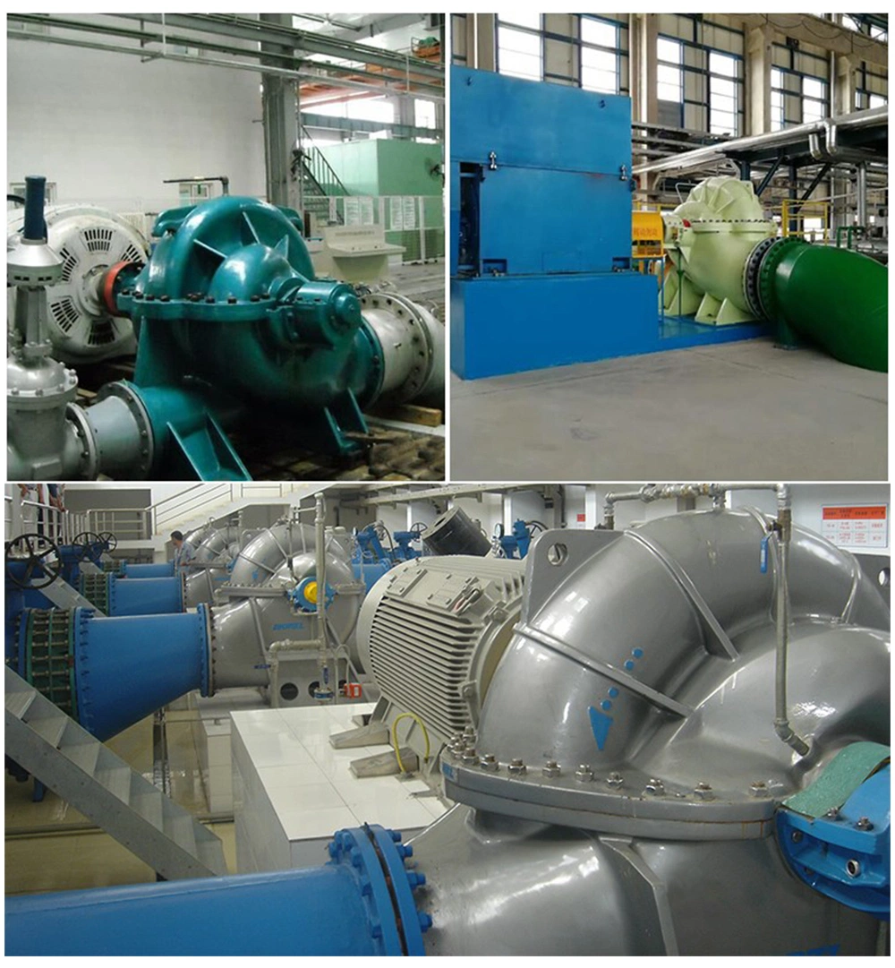 Centrifugal Industrial Water Low Pressure Type Diesel Split Case Double Suction Pump